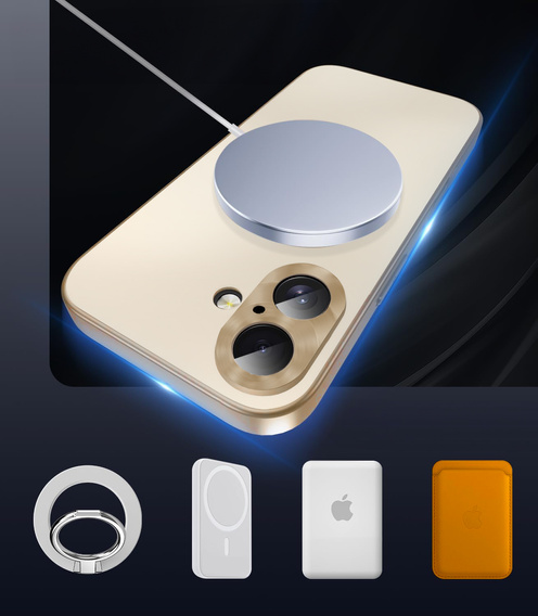 Чехол с приватызирующим стеклом, с MagSafe для iPhone 17