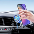 Магнитный чехол для Samsung Galaxy A36 5G, для MagSafe, фиолетовый