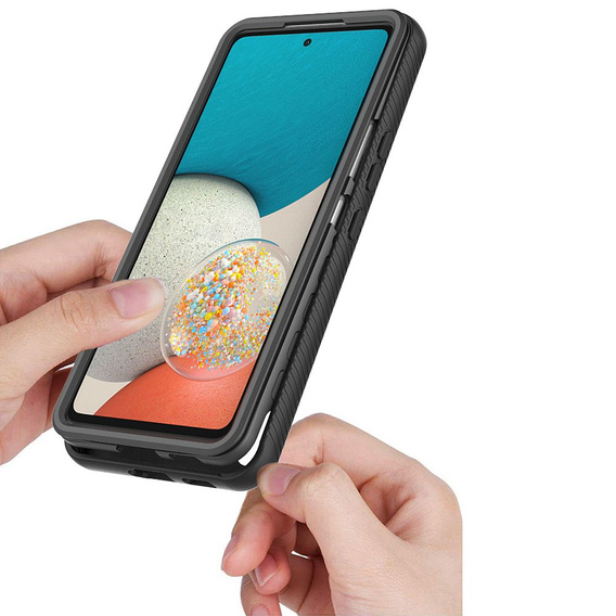 Чехол для Samsung Galaxy A53 5G, Shockproof, с пленкой, синий