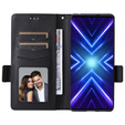 Чoхол до HTC U24 Pro 5G, Wallet Litchi Leather, чорний