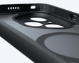 Чохол для Honor 400 Pro 5G, для MagSafe, ERBORD Matt Case, чорний + захисне скло
