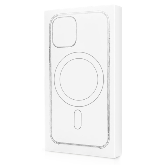 Чехол Silicone до iPhone 12 Mini, MagSafe, Black