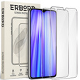 2x Загартоване скло для Xiaomi Redmi Note 8 Pro, ERBORD 9H Hard Glass на екрані