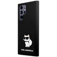 Karl Lagerfeld Silicone Choupette  для Samsung Galaxy S24 Ultra