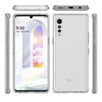 Чoхол до LG Velvet, Fusion Hybrid, прозорий