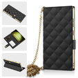 Флип-кейс для Samsung Galaxy S23 Ultra, GKK Mirror Wallet, чёрный