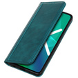 Чехол до Samsung Galaxy A12 / M12 / A12 2021, Wallet Litchi Leather, зелёный