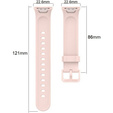Силиконовый ремешок для Xiaomi Mi Band 7 Pro, Pink