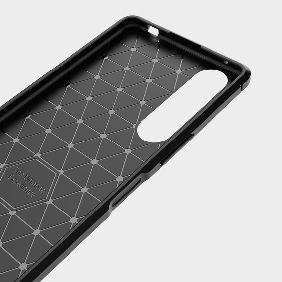 Чoхол до Sony Xperia 1 II, Carbon, чорний