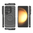 Чехол для Samsung Galaxy S25 Ultra, Ripple Kickstand, для MagSafe, чёрный