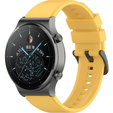 Силиконовый ремешок до Huawei Watch GT 2 Pro - Yellow