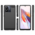 Чехол до Xiaomi Redmi 12C, Carbon, чёрный