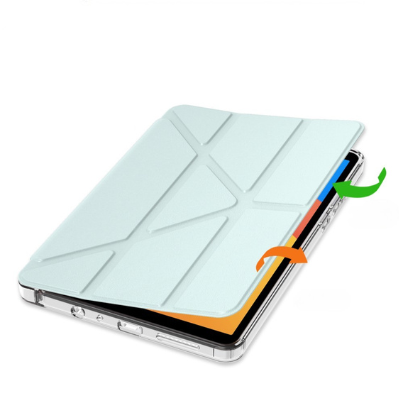 Чехол для Xiaomi Redmi Pad SE 8.7", Origami, зелёный