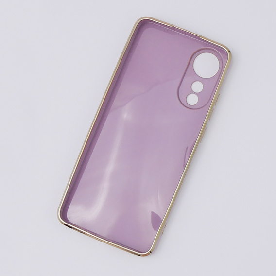 Чехол для Oppo A78 4G, Glamour CamShield, фиолетовый