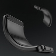 Чехол до Motorola Edge 60 / 60 Fusion, Carbon, чёрный