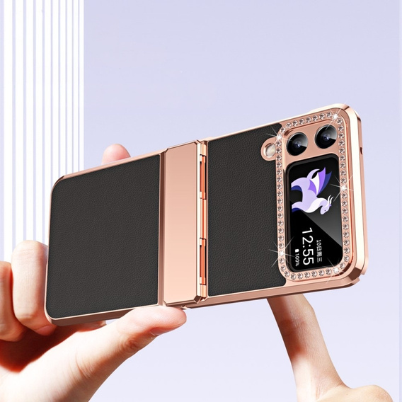 Чехол для Samsung Galaxy Z Flip 4 5G, ElectroLeather, черный
