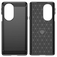 Чехол до Motorola Edge 30 Pro, Carbon, чёрный