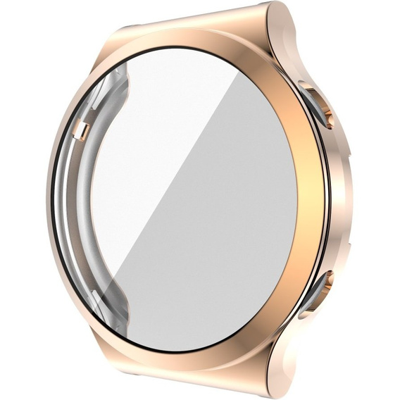 Чехол 2в1 с защитой экрана для часов Huawei Watch GT 2 PRO, Rose gold