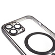 Чохол для iPhone 12 Pro, Electro MagSafe, чорний + Скло на екран