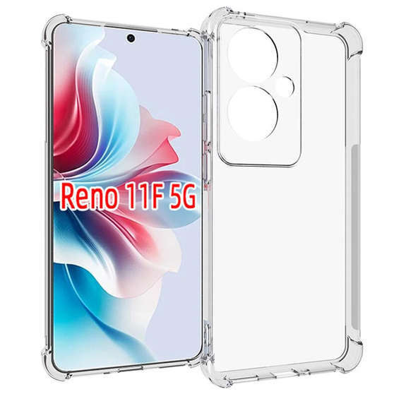Чoхол до Oppo Reno 11F 5G, Dropproof, прозорий