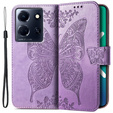 Чохол-книжка для Infinix Note 30 5G, Butterfly, фіолетовий