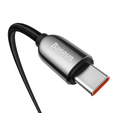 BASEUS Kaбель USB PD100W/QC3.0 Type-C 200cm - Grey/Black