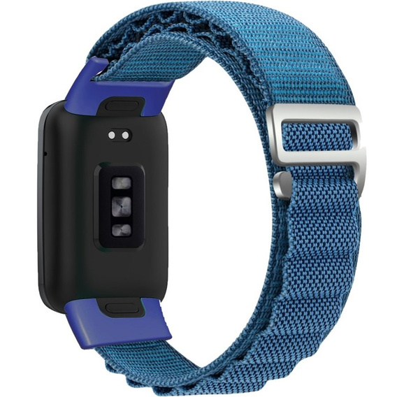 Нейлоновый ремешок для Xiaomi Mi Band 7 Pro, синий