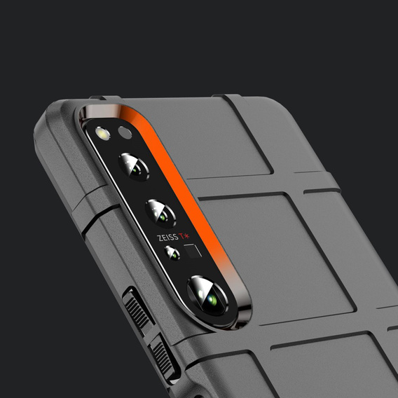 Чoхол до Sony Xperia 1 IV, Rugged Shield, чорний