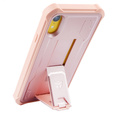 Бронированный чехол для iPhone XS Max, Dexnor Full Body, розовый