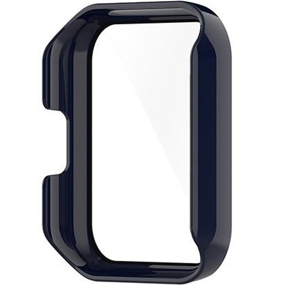 Силиконовый футляр со встроенным защитным стеклом до Huawei Watch Fit 2, Dark Blue