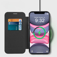 Чохол-книжка для iPhone 11, RFID Wallet MagSafe CamShield, чорний