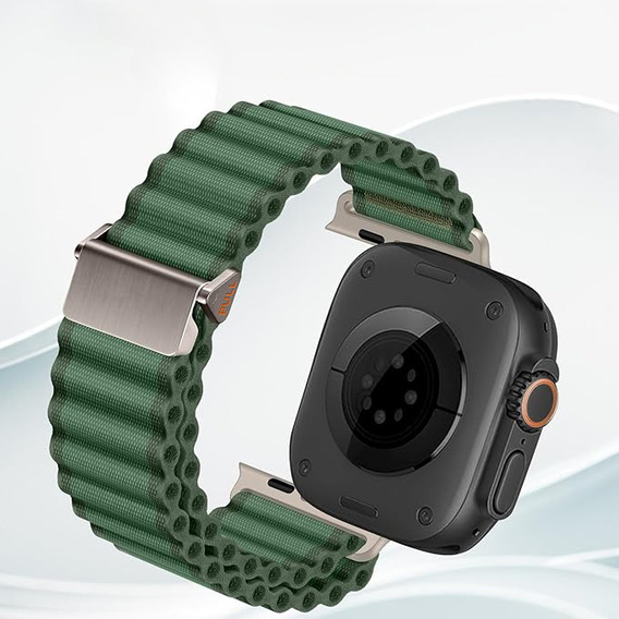 Нейлоновий ремінець для Apple Watch 1/2/3/4/5/6/7/8/9/SE/Ultra/Ultra 2 42/44/45/49 мм