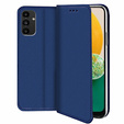 Чехол для Samsung Galaxy A54 5G, Smart Magnet, темно-синий + 9H стекло