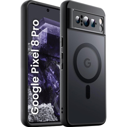 Чохол для Google Pixel 8 Pro, для MagSafe, ERBORD Matt Case, чорний