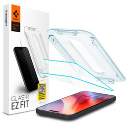 Закаленное стекло Spigen для iPhone 17 / 17 Pro / 16 Pro, Glas.TR EZ Fit (2 шт.)