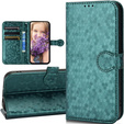 Флип-кейс для Infinix Hot 40i, Wallet Rhombus, зелёный