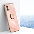 Чoхол до Motorola Moto G53 5G, Electro Ring, рожевий rose gold