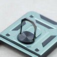 Бронированный Чехол до Samsung Galaxy Z Flip5 5G, Nox Case Ring, зелёный