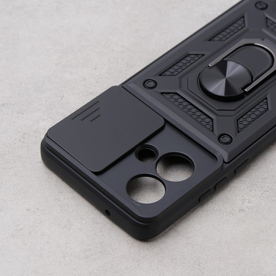 Чехол NOX Camera Slide Motorola Edge 40 Neo, CamShield Slide, чёрный