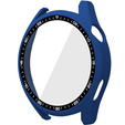 2в1 чохол та захисне скло для годинника Huawei Watch GT 3 46mm, темно-синій