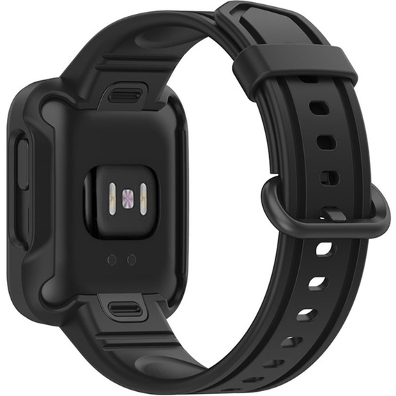 Силиконовый ремешок RS Strap до Xiaomi Redmi Watch 2 Lite, Black