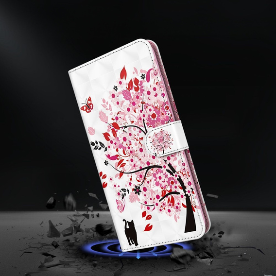 Чохол-книжка для Samsung Galaxy A14 4G/5G, Wallet, tree, білий