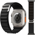 Нейлоновый ремешок до Apple Watch 1/2/3/4/5/6/7/8/SE/ULTRA 42/44/45/49mm, Black