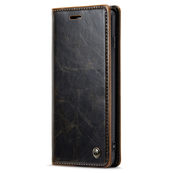 Флип-кейс CASEME для Samsung Galaxy S10+ Plus, Waxy Textured, кофе