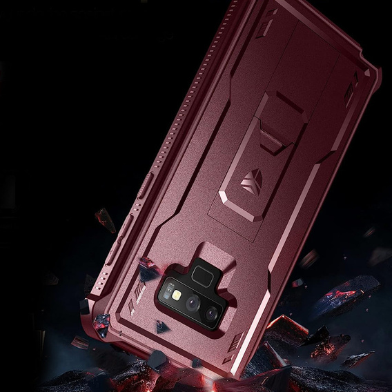 Бронированный чехол для Samsung Galaxy Note 9, Dexnor Full Body, красный