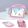 Детский чехол для iPad 10.9 2022 10 Gen, Cute Patterns, с подставкой, розовый