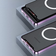 Защитный чехол для камеры Samsung Galaxy S23, CamShield MagSafe, прозрачный / фиолетовый