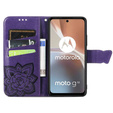 Чохол-книжка для Motorola Moto G32, Butterfly, фіолетовий