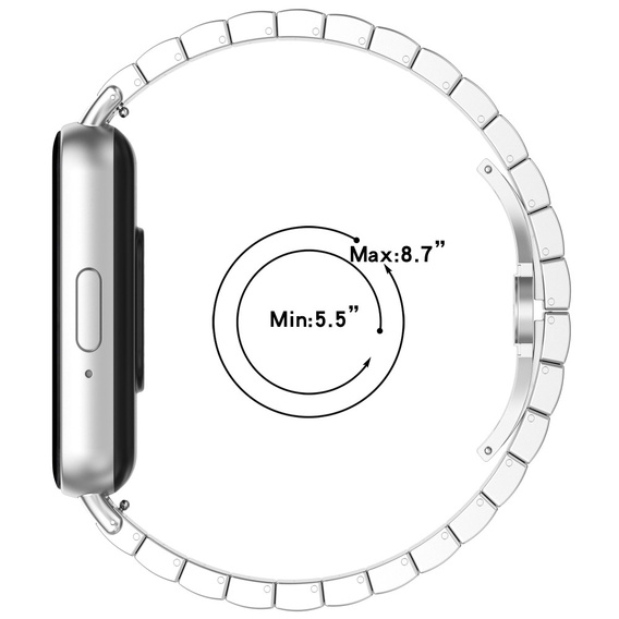 Стальной браслет для Samsung Galaxy Fit 3, серебристый