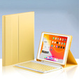 Чохол + клавіатура iPad 10.2 2019 / 2020 / 2021, жовтий